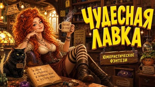 ЮМОРИСТИЧЕСКОЕ ФЭНТЕЗИ ✨ ЧУДЕСНАЯ ЛАВКА ✨ ПОЛНАЯ АУДИОКНИГА