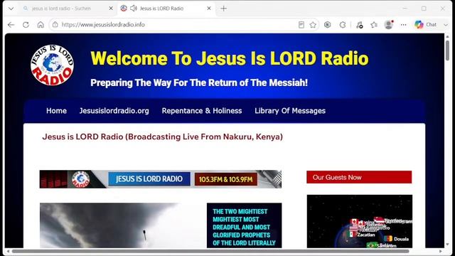 25.08.2026 БОЖИЙ ПРОРОК В ПРЯМОМ ЭФИРЕ НА WWW.JESUSISLORDRADIO.INFO