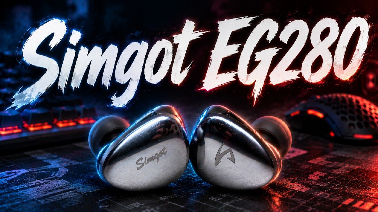Simgot EG280 Обзор игровых гибридных внутриканальных наушников - Для музыки или все таки игр?