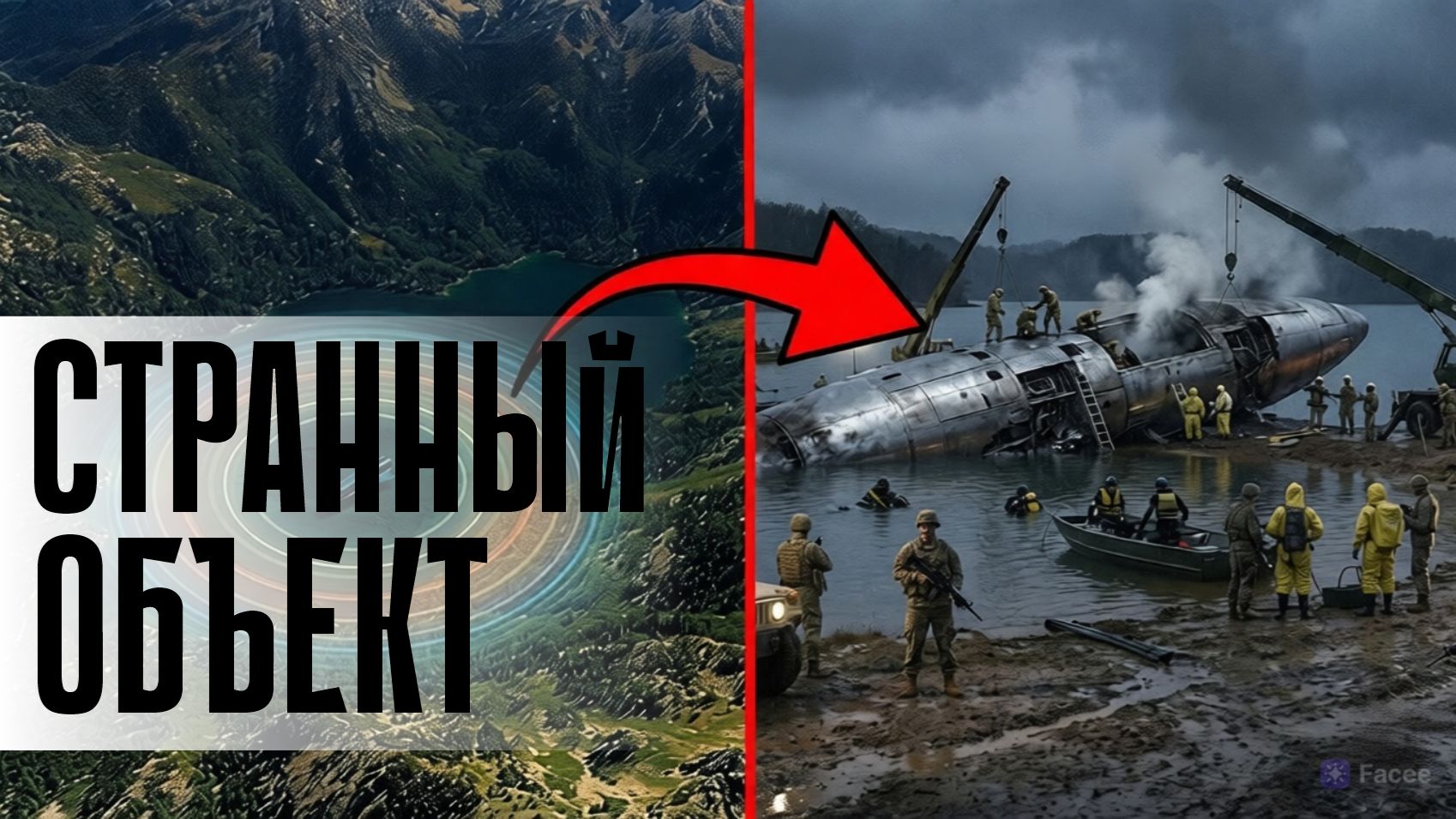 После приземления спутник зафиксировал загадочный объект.