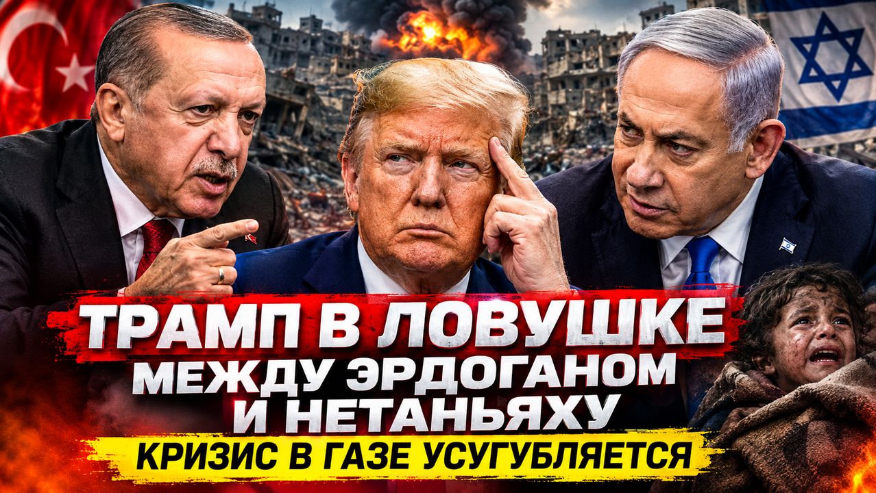 Trump Trapped Between Erdogan and Netanyahu as Gaza Crisis Escalates