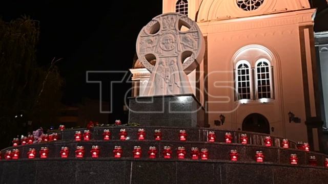 Стихийный мемориал в Краснодаре