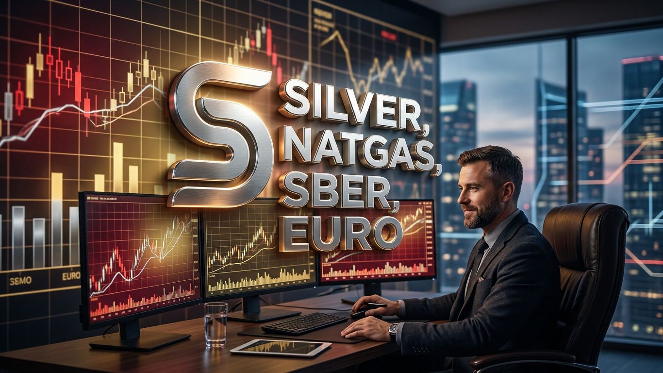 Обзор рынка 25.08.2026 | SILVER, NATGAS, SBER, EURO