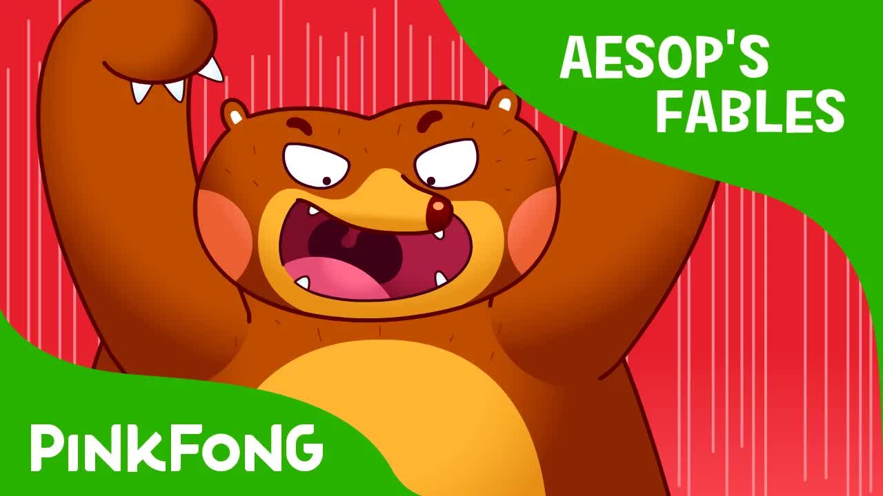 Медведь и два друга | Басни Эзопа | PINKFONG Истории для детей
