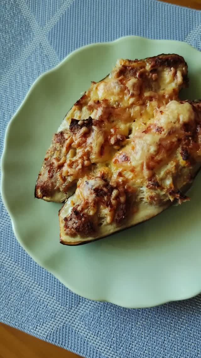 Лодочки баклажановые приготовила