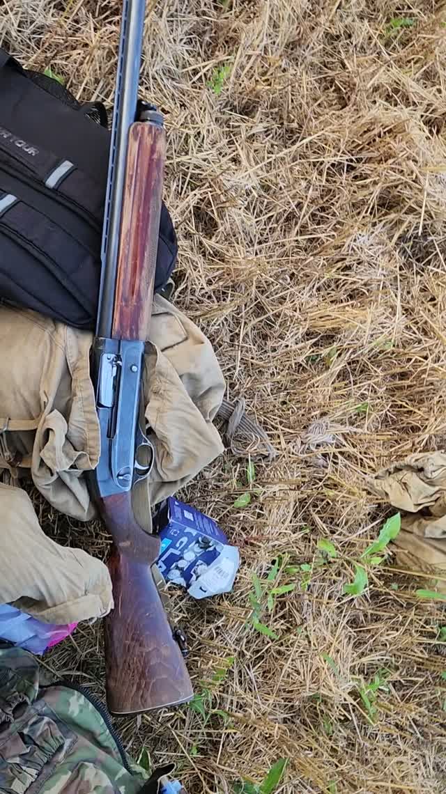 Новое старое ружьё. Охота в поле на утку. Скоро полное видео