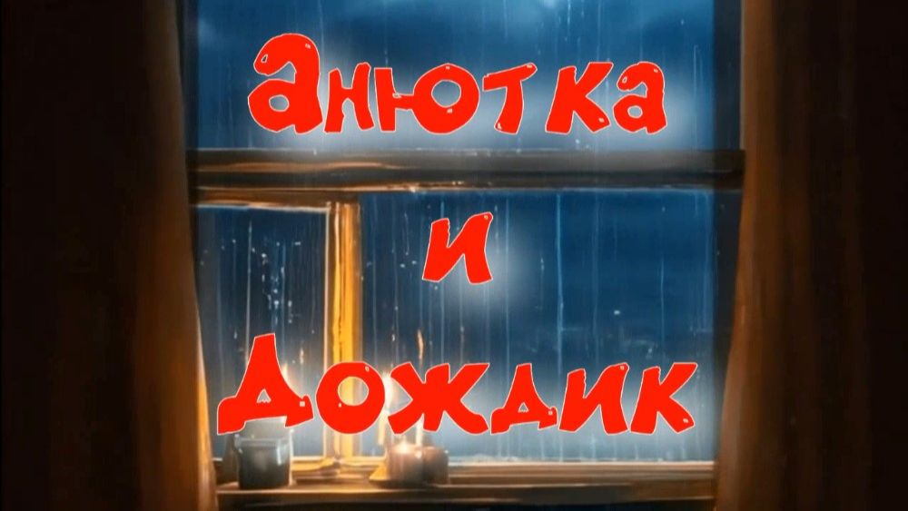 Анютка и Дождик. Стихи - В.Шолохов, монтаж, генерация звука и видео в ИИ - Е.Доставалов