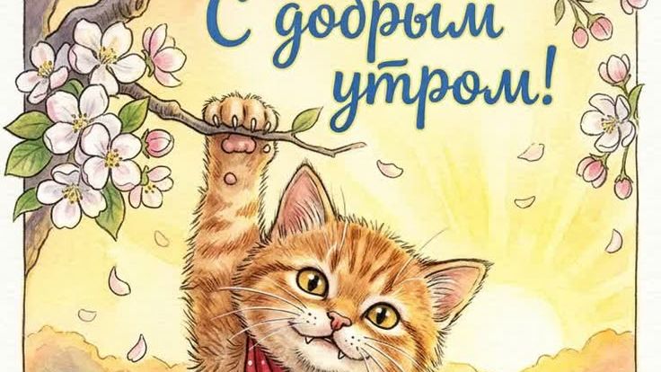 С ДОБРЫМ УТРОМ! УДАЧНОГО ДНЯ!
