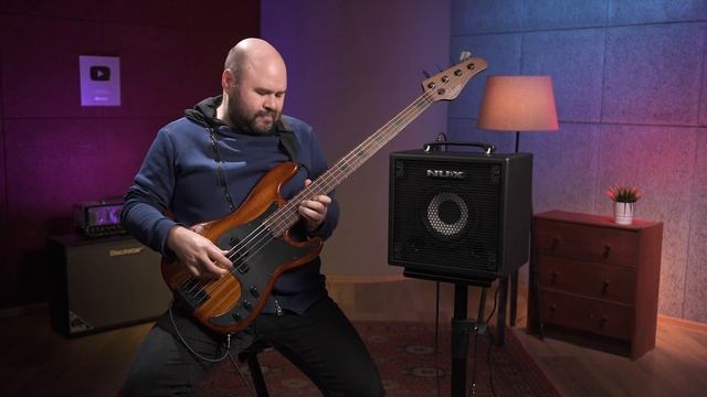 NUX Mighty Bass 50ВТ: демоснтрация звучания