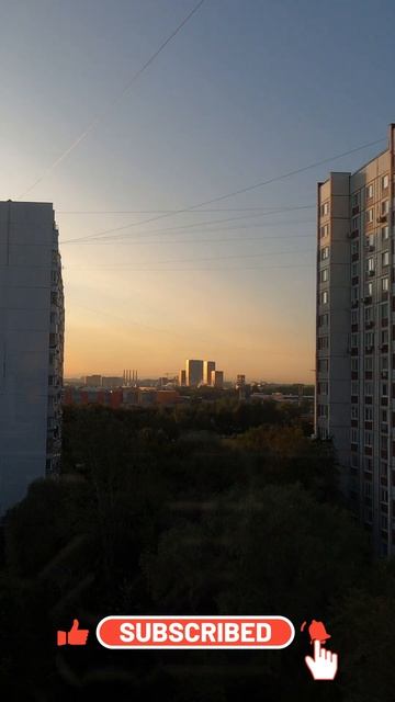 Sunrise In Moscow (GoPro Timelapse) | #4k #gopro #sunrise