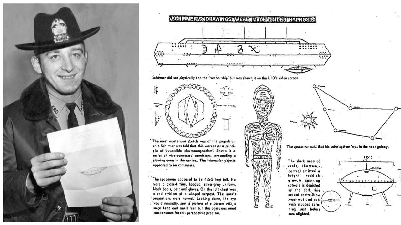 Police Officer Herbert Schirmer Talks About Being Taken Onboard A UFO, Nebraska, December 3, 1967