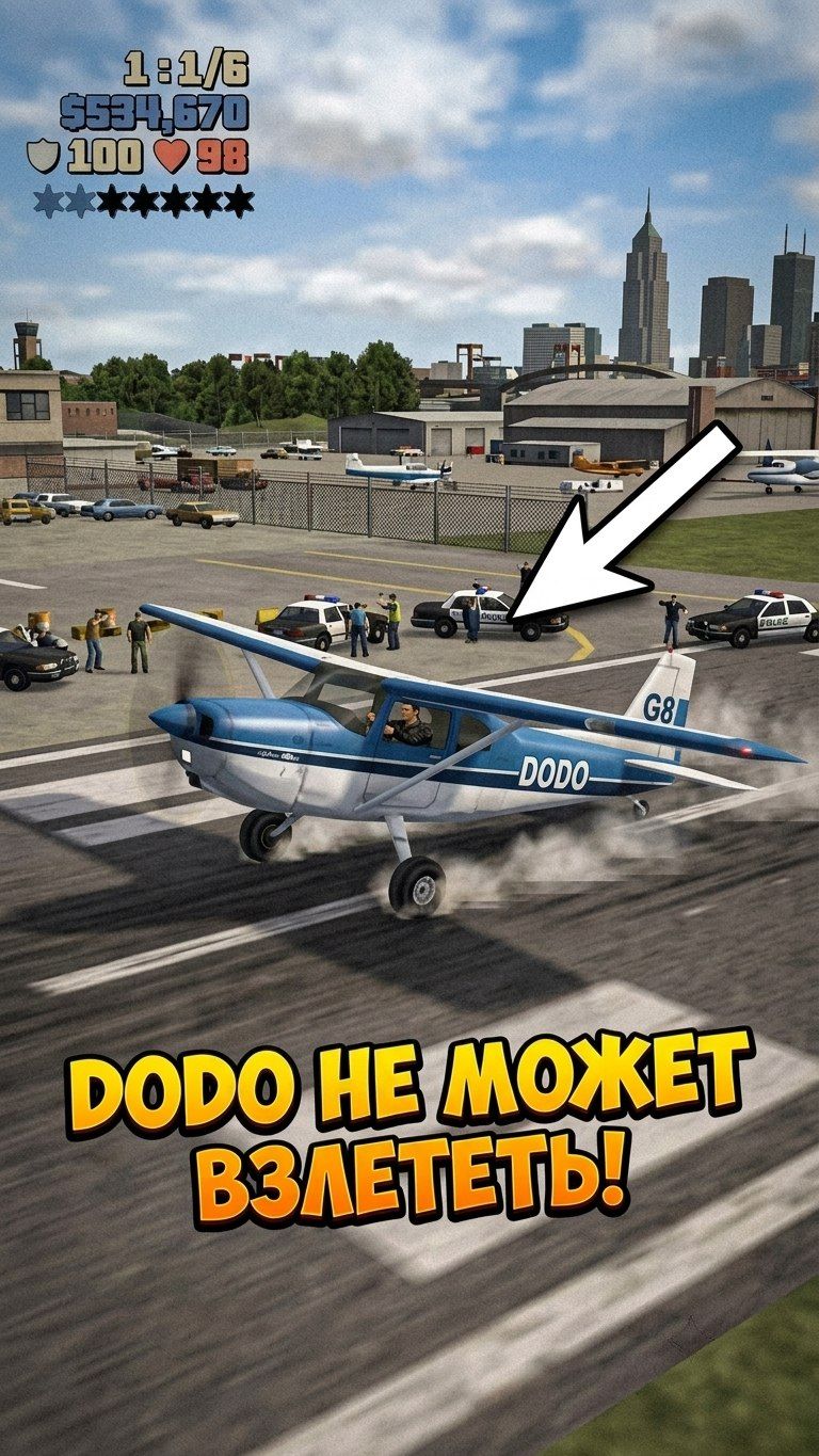 НЕ ВЗЛЕТАЕТ