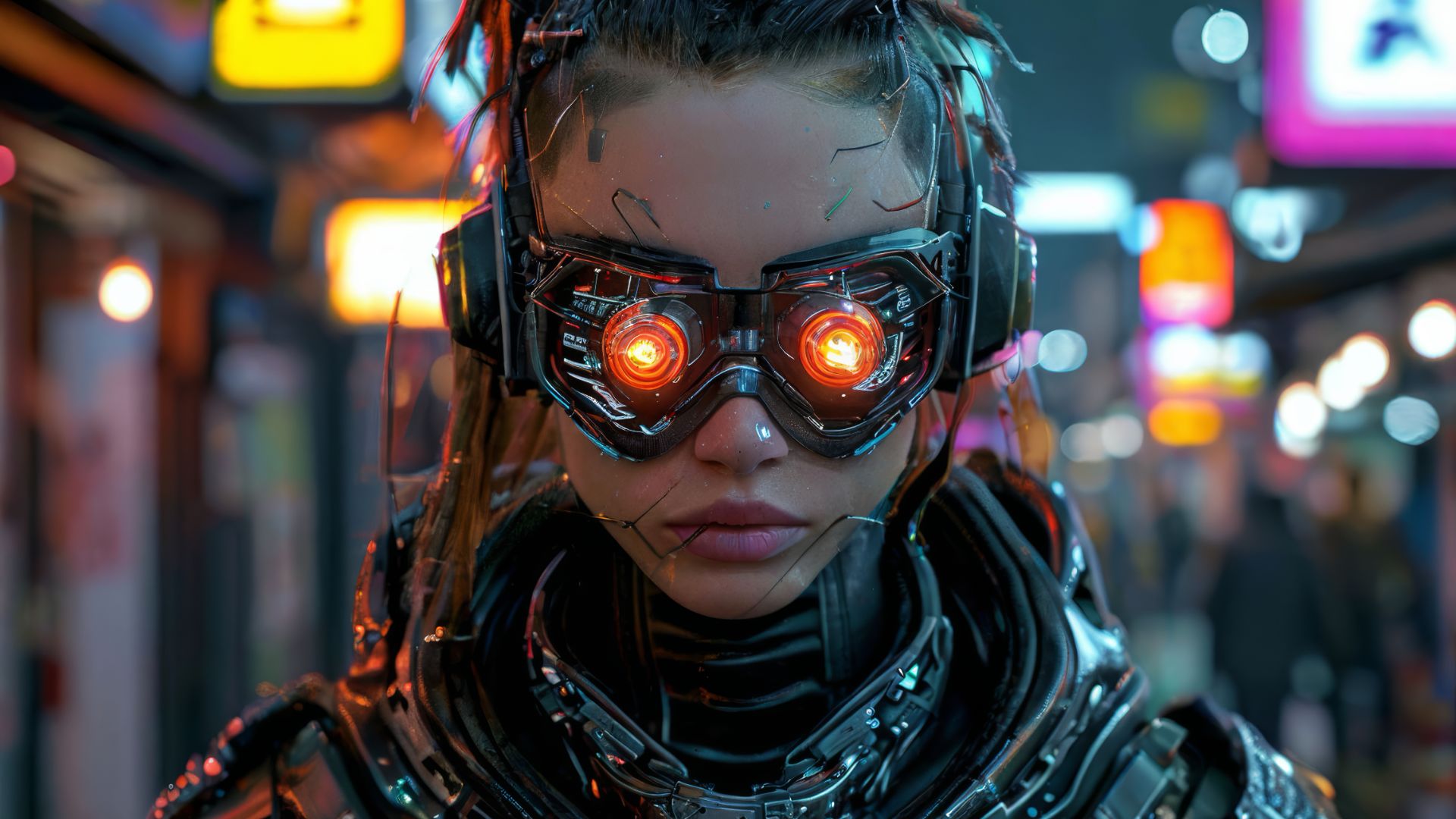 Ошибка 404: реальность не найдена.Cyberpunk.industrial.Gaming