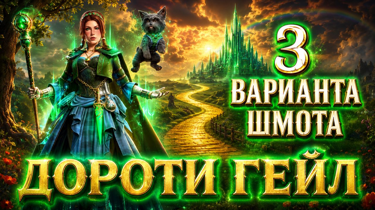 ДОРОТИ ГЕЙЛ ИМБА КОНТРОЛЬ - 3 ВАРИАНА ШМОТА! ДАРЫРЕЛИКВИИТАЛАНТЫ! RAID SHADOW LEGENDS! raid