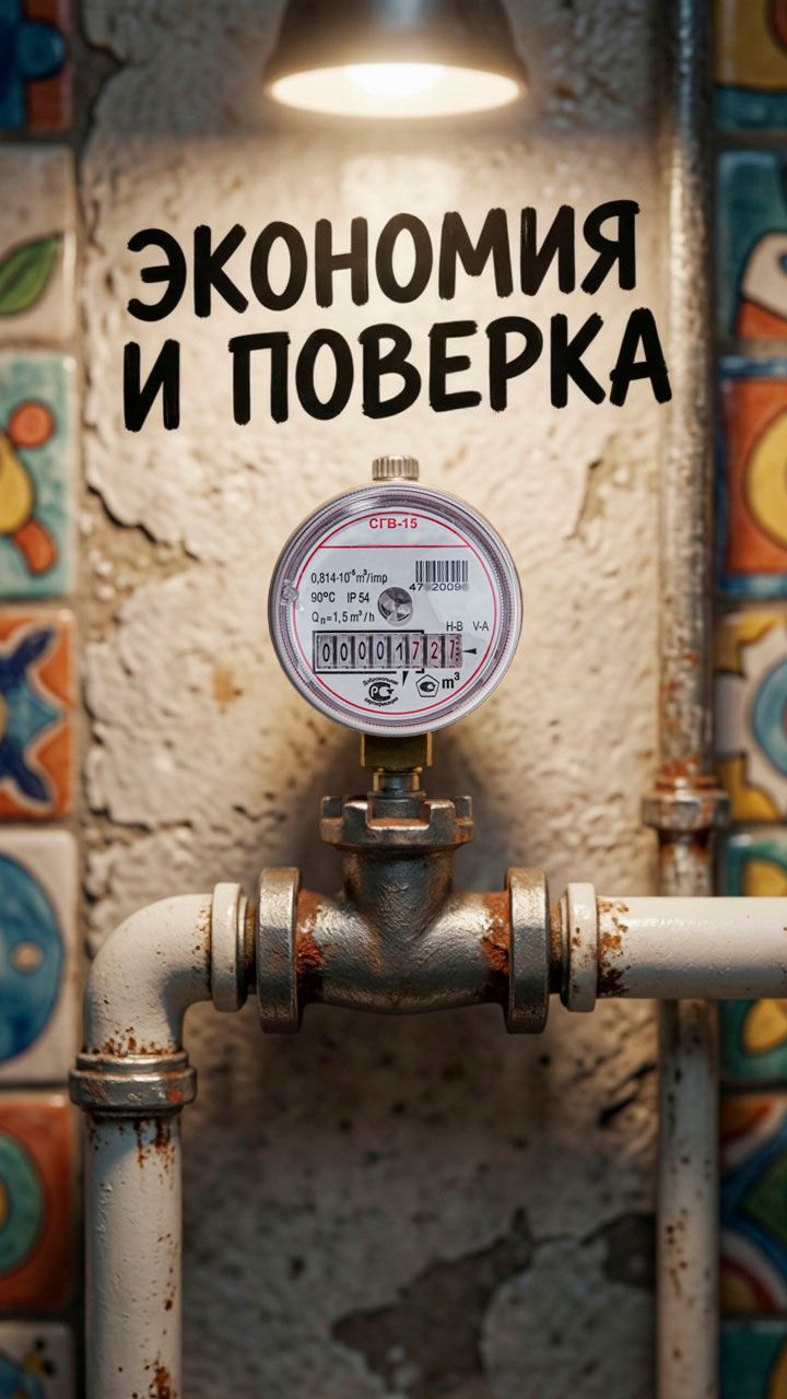 Как сэкономить на поверке счетчиков воды!