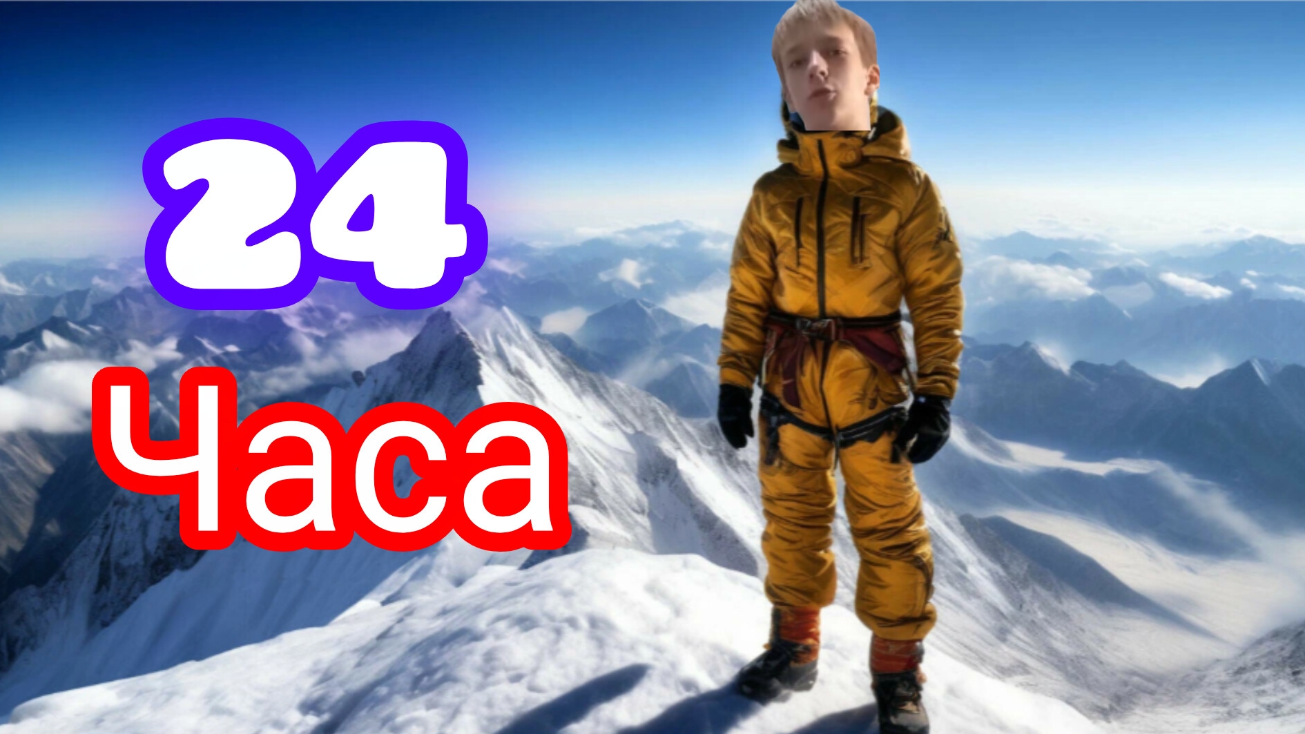 24 ЧАСА В ГОРАХ!!  покорили самую высокую гору в Европе - Эльбрус