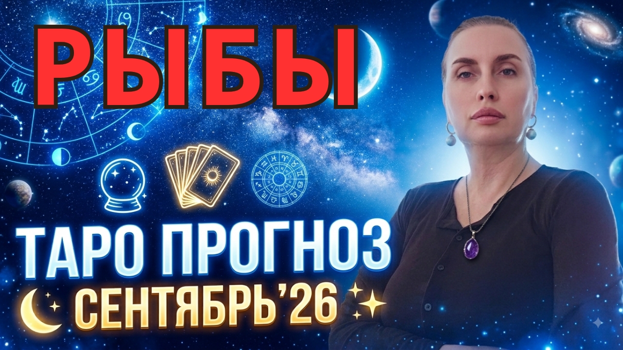 РЫБЫ - таро прогноз на сентябрь 2026 от Наталии Эллиф