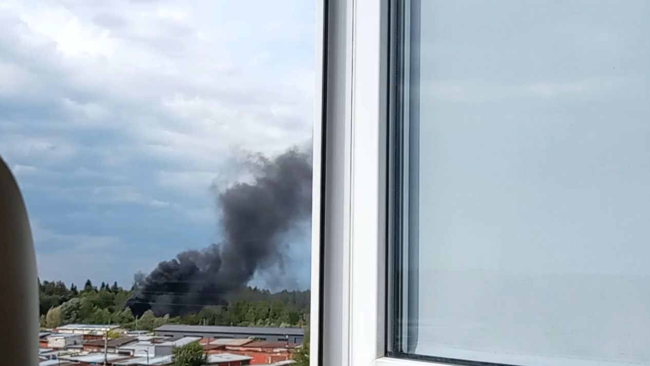 Пожар в Ижевске Индустриальный район