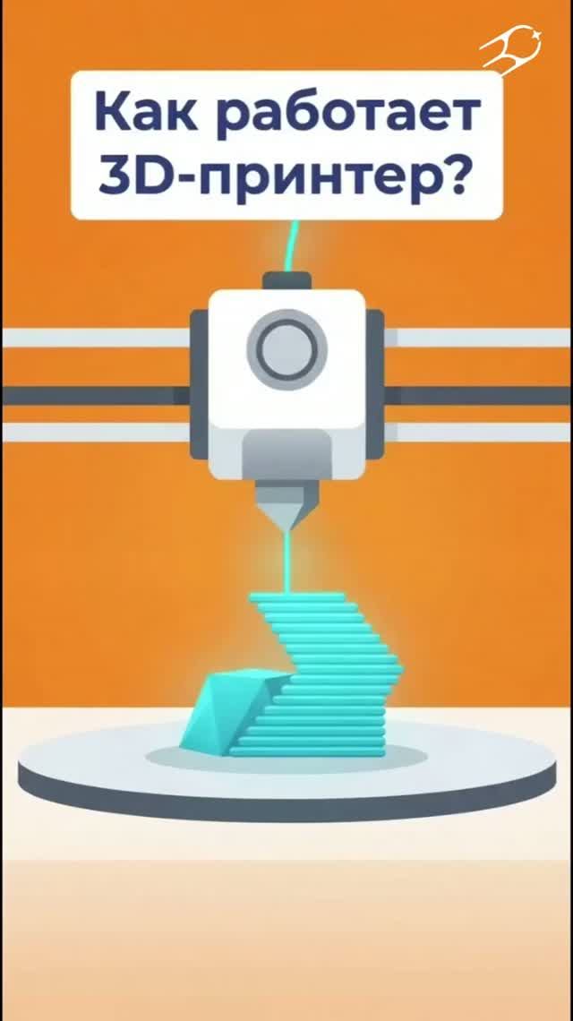 Как 3D-принтер превращает файл в настоящую вещь? 🤯🖨️