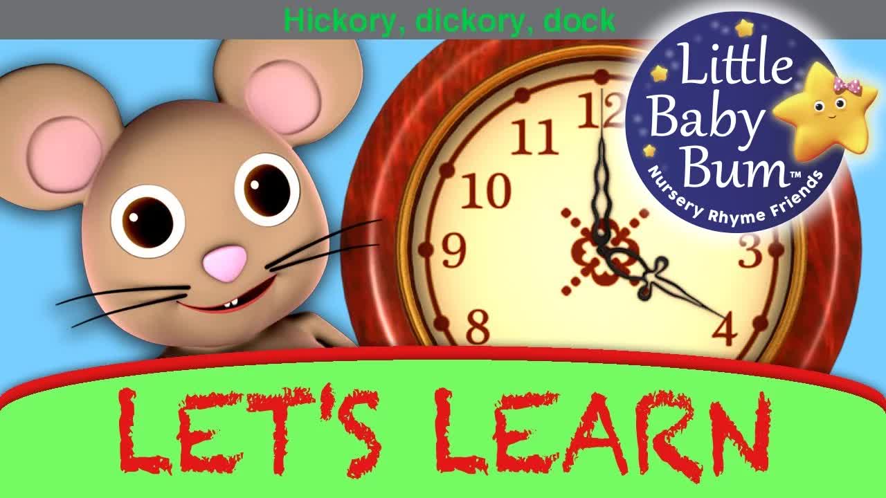 Хикори-дикори-док | Учись с Little Baby Bum | Детские стишки | Песни для детей