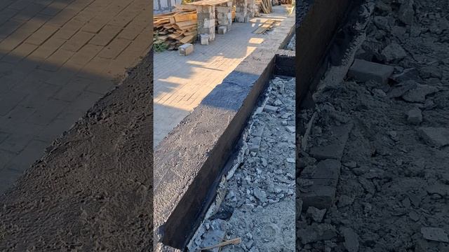 Выполнена гидроизоляция фундамента