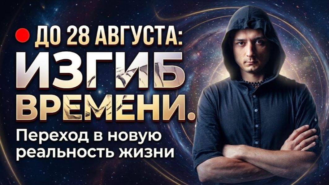ДО 28 АВГУСТА: ИЗГИБ ВРЕМЕНИ. Переход в новую реальность жизни