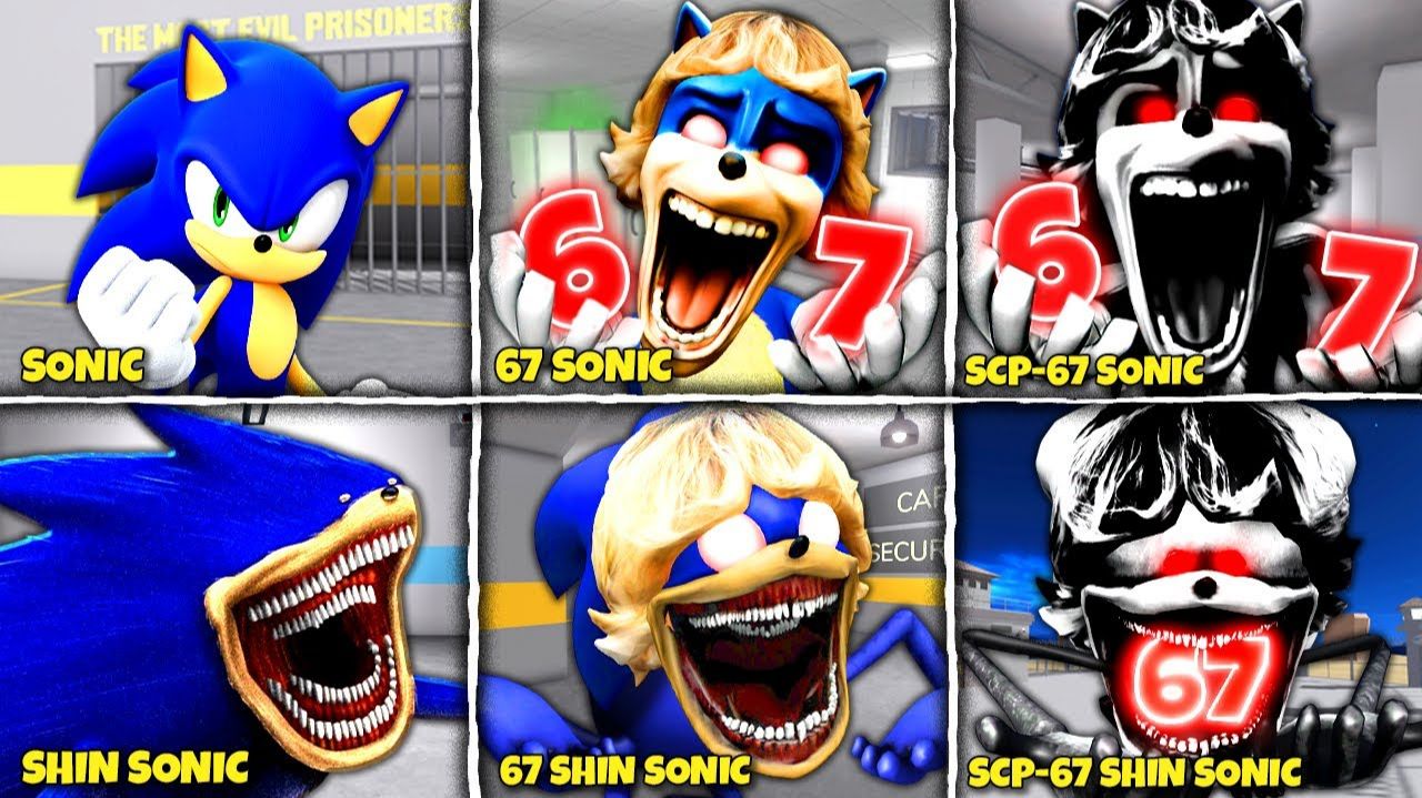 67 ОБНОВЛЕНИЕ SHIN SONIC! Что если мне СТАНЕТ 67-летний СОНИК ШИН СОНИК в BARRYS PRISON RUN!