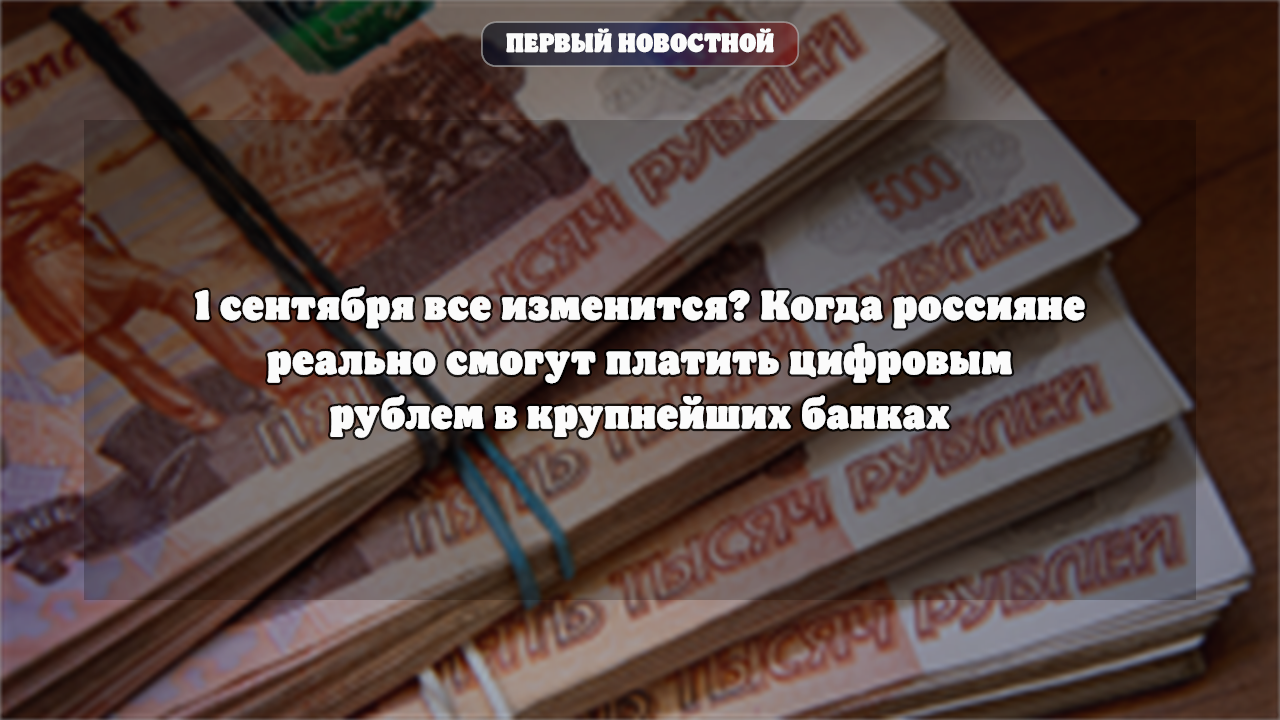 Цифровой рубль в банках: когда россияне смогут им платить