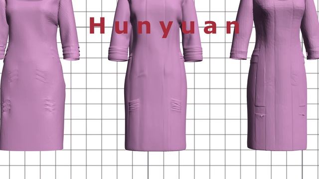 Blue Sheath Dress: Clo3D Vs AI-generated