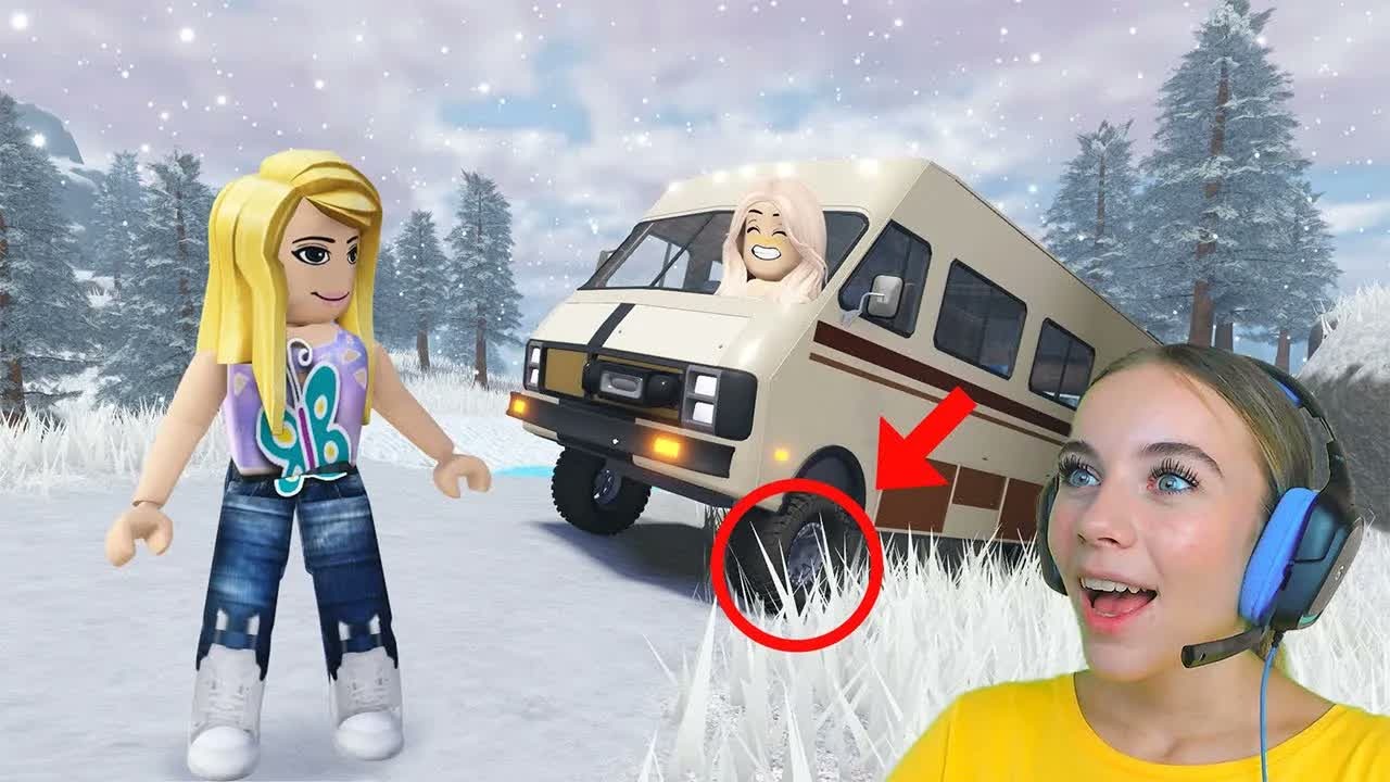 ПУТЕШЕСТВИЕ НА АВТОДОМЕ С АЛЁНОЙ в ROBLOX!