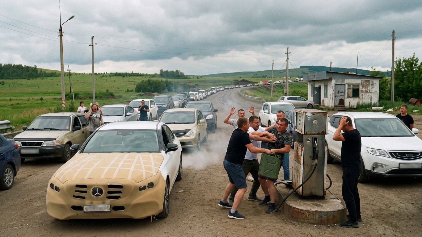 ПОПАЛИ В ЗАМЕС на АЗС в ТАЙГЕ. УЖАСЫ ПЕРЕГОНА