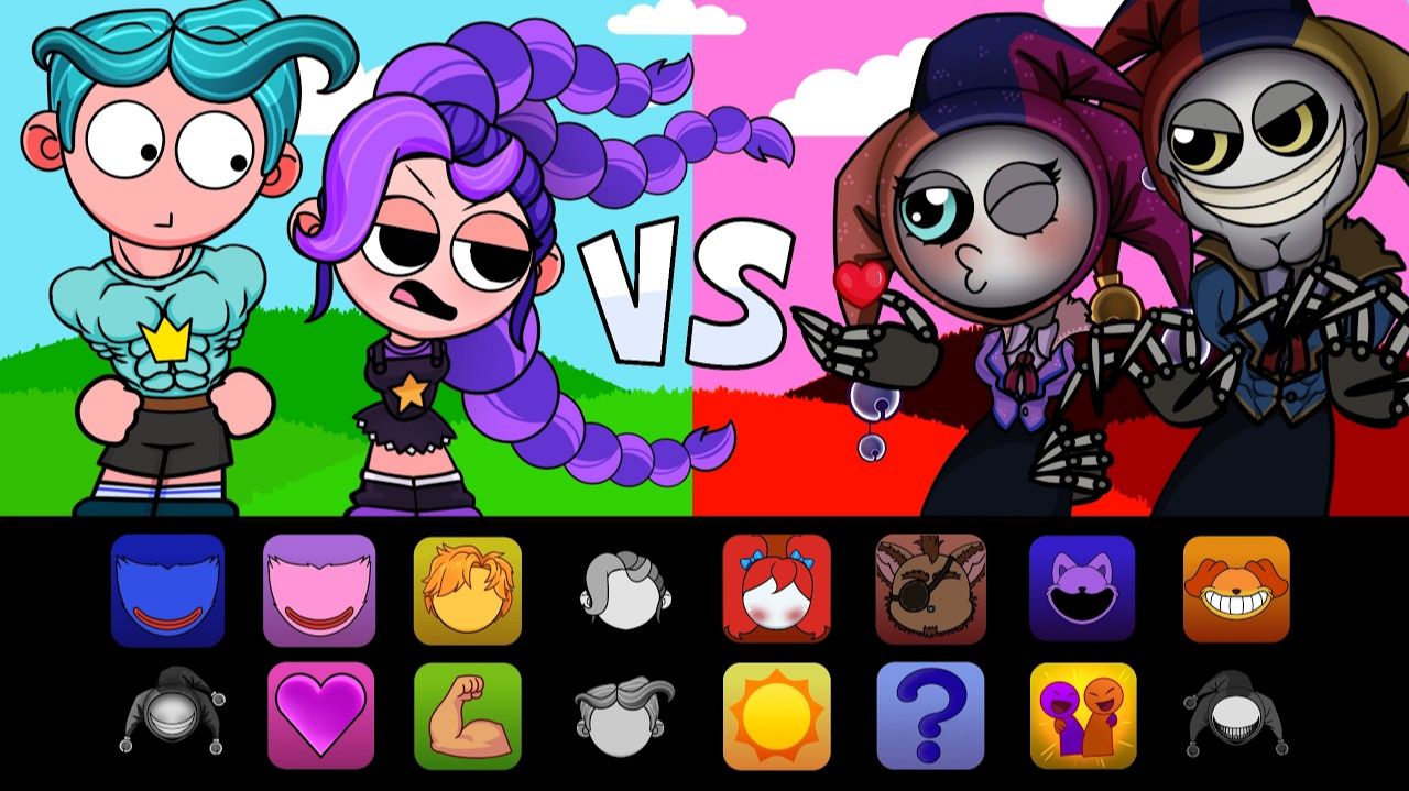 Poppy PlayTime 5 Sprunki Battles - Рори и Лили против прототипа и Хагги Вагги с Кисси Мисси