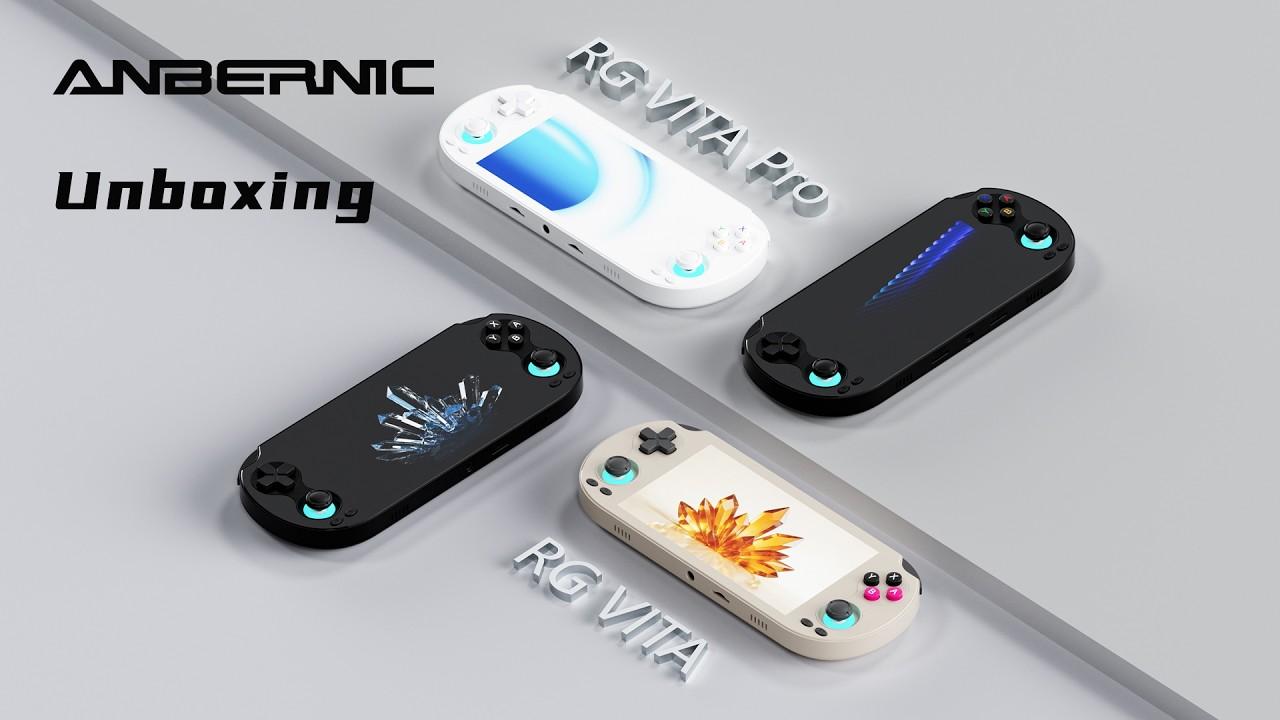Official Unboxing & Hands-On | ANBERNIC RG VITA & RG VITA Pro