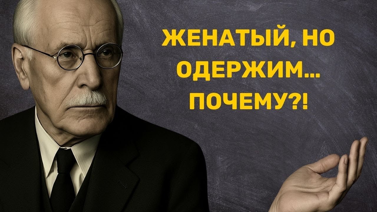 Женатый, но ОДЕРЖИМ вами… вот что происходит на самом деле 💘😶🌫️ –Карл Юнг
