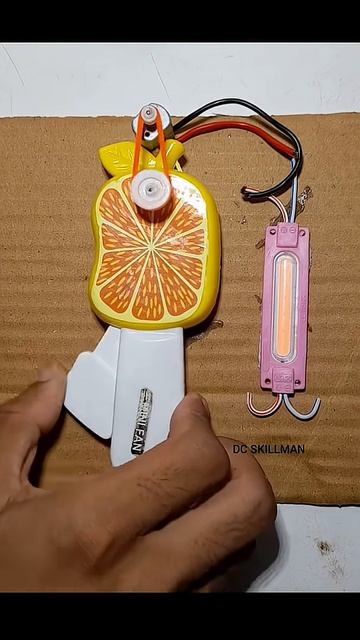 Dc Motor Generator Project @dcskillman #scienceexperiment