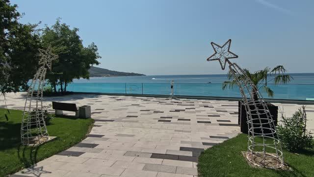Кабардинка Чёрное море 🌊 Прогулка по набережной🔥🐬