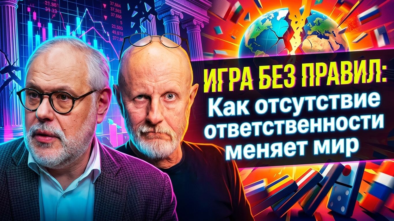 Игра без правил: Как отсутствие ответственности меняет мир | Михаил Хазин и Дмитрий Пучков