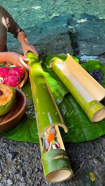 Bamboo Cooking 🍚🎍