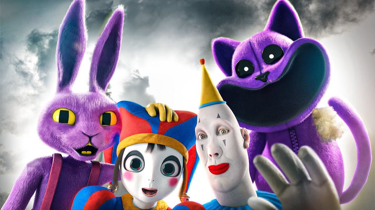 Подборка всех существ от Horror Skunx! (CatNap, Удивительный цифровой цирк)