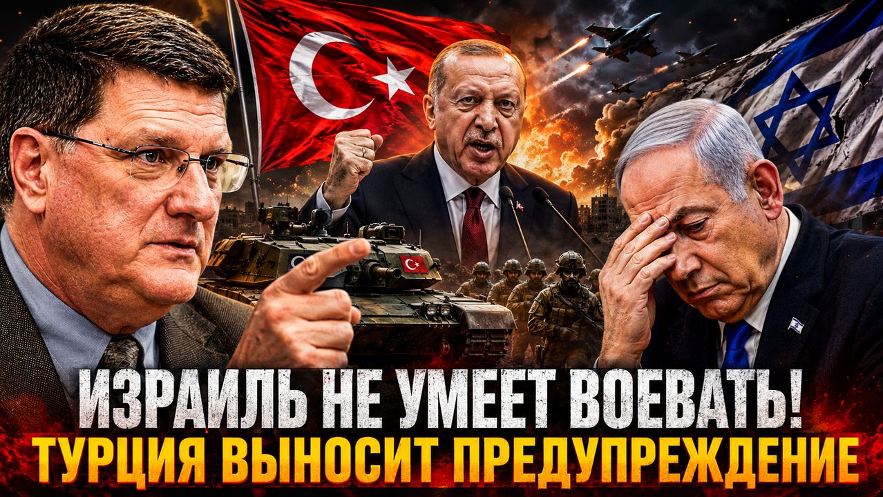 Scott Ritter “Israel Doesn’t Know How To Fight” — Turkey’s SHOCKING Warning
