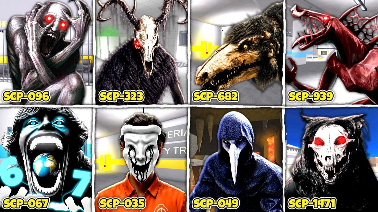 +999 999 ОБНОВЛЕНИЕ ФОНДА SCP! Что, если я СТАНУ ROBLOX SCP DOCTOR NOWHERE MORPH в BARRY PRISON