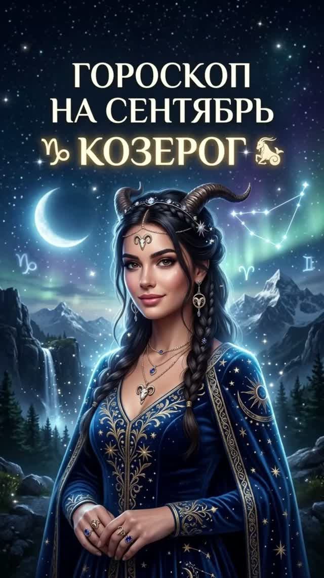 ♑️ КОЗЕРОГ - гороскоп на сентябрь 2026