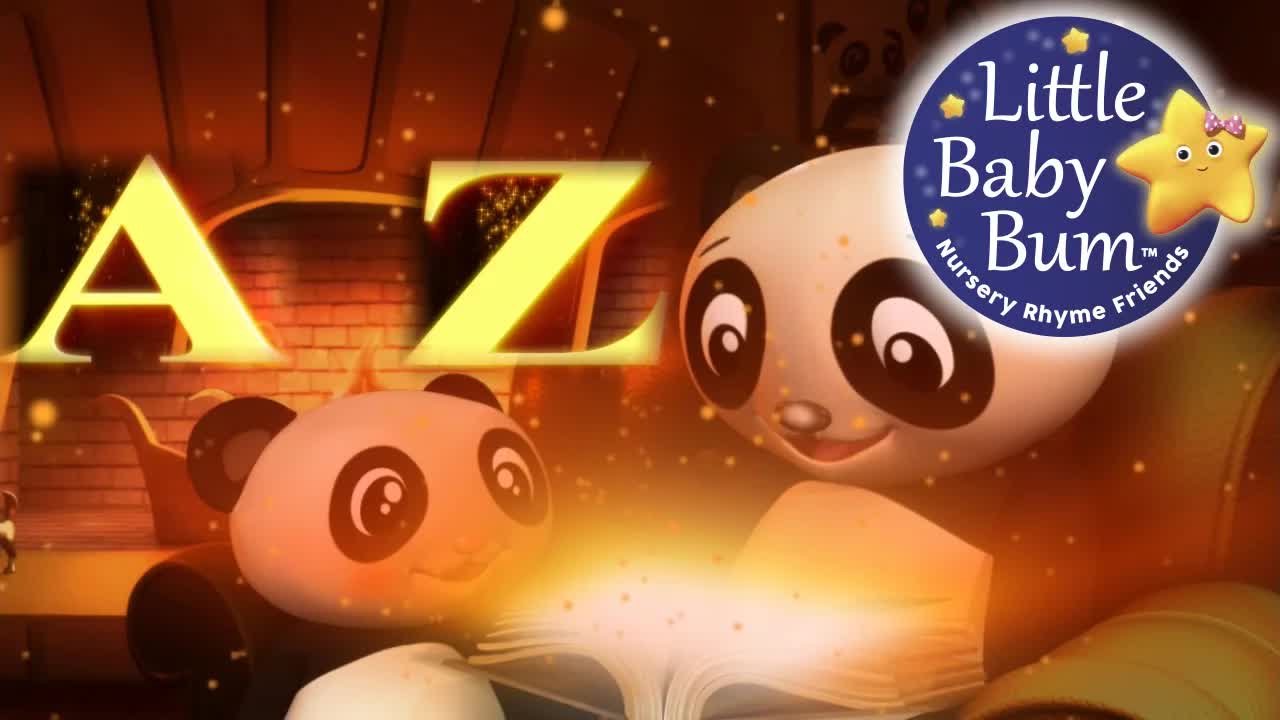 Песня Азбуки  Британский вариант с буквой Зед  Алфавит для детей  От LittleBabyBum!