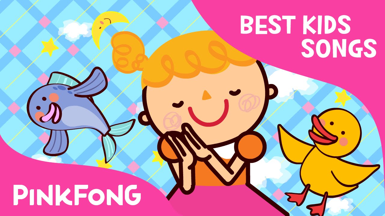 Гребите гребите гребите на лодке  Лучшие детские песни  Песни Pinkfong для детей