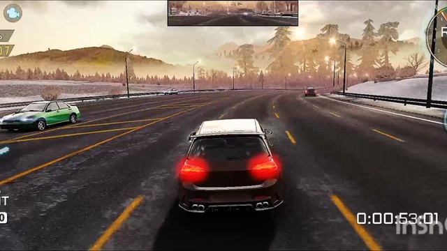 квалификация в мультиплеере на VW Golf в CarX Highway Racing .