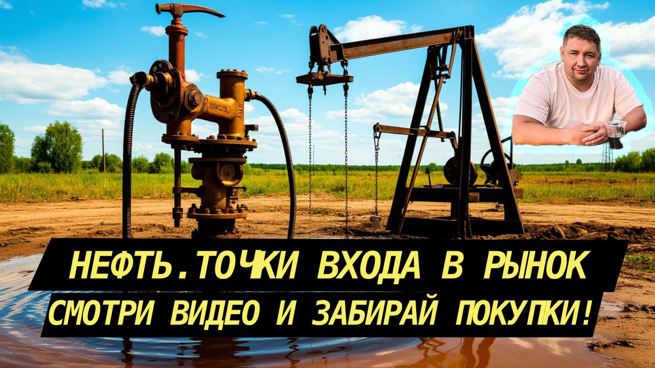 Не знаешь что купить? Забирай готовые точки входа по нефти марки Брент!