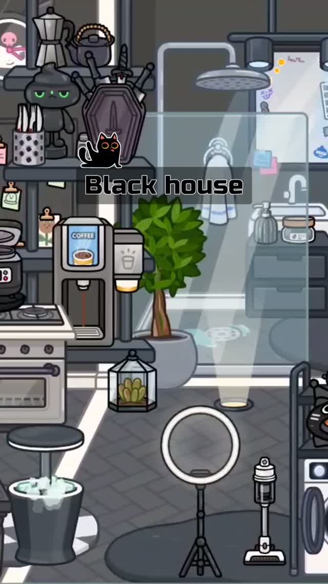 Black House 🖤 /  Милли тока / Milli Toca