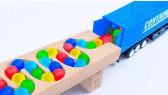 Трек для шариков. Захватывающая гонка по склону от HABA
