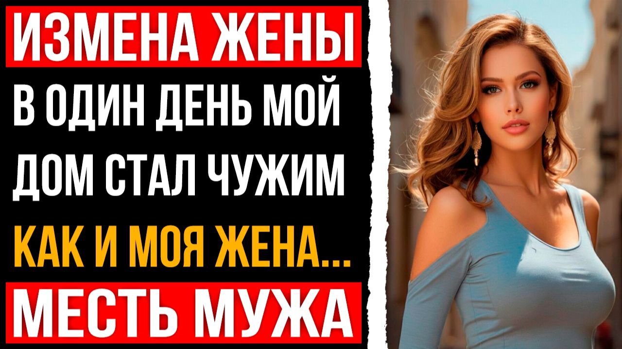 Измена жены - В один день мой дом стал чужим как и моя жена