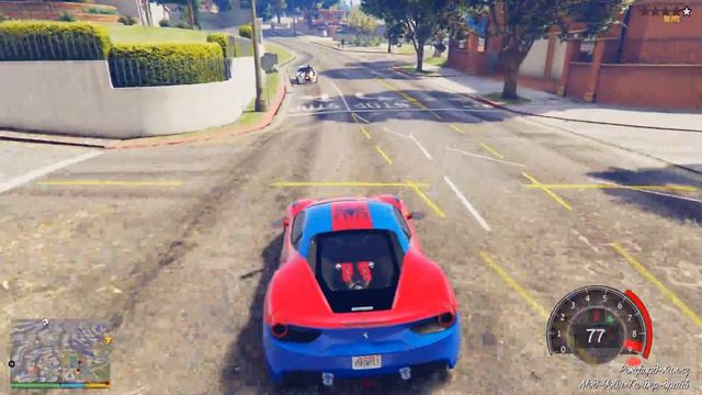 УГНАЛ МАШИНУ ЧЕЛОВЕКА ПАУКА в ГТА 5 МОДЫ! SPIDER-MAN ОБЗОР МОДА в GTA 5 ВИДЕО
